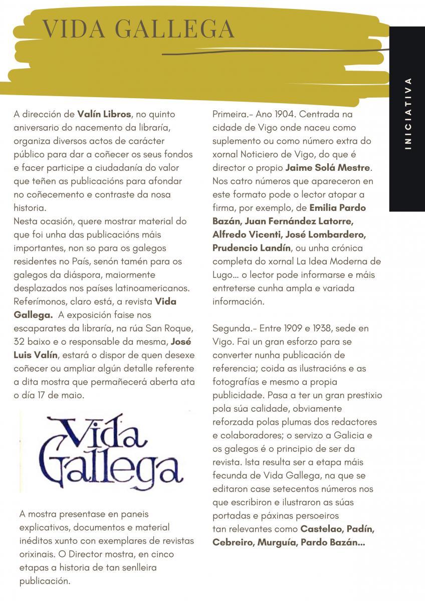 vida gallega