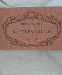 15 POSTALES AUTORES VARIADOS MUSEO DEL PRADO de ANONIMO