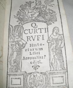  ALEXANDRI MAGNI de CURTIUS RUFUS