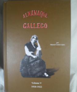 ALMANAQUE GALLEGO 1918-1922 VOLUME V de MANUEL CASTRO LOPEZ