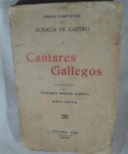 CANTARES GALLEGOS  1911-1933 de ROSALIA DE CASTRO