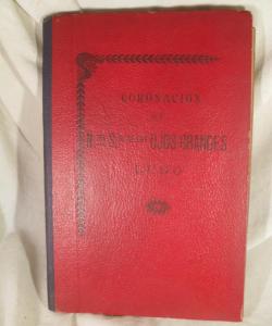 CORONACION DE NUESTRA SEÑORA DE LOS OJOS GRANDES LUGO ( SON LOS OCHO BOLETINES ENCUADERNADOS EN UN LIBRO)LIBRO CON LAS de VARIOS CORONACION DE NUESTRA SEÑORA DE LOS OJOS GRANDES LUGO ( SON LOS OCHO BOLETINES ENCUADERNADOS EN UN LIBRO)LIBRO CON LAS de VARIOS