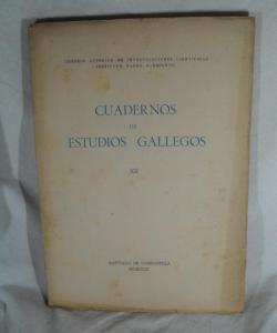 CUADERNOS ESTUDIOS GALLEGOS XII de VARIOS