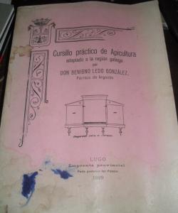 CURSILLO PRACTICO DE APICULTURA ADAPTADO A LA REGION GALLEGA de BENIGNO LEDO GONZALEZ