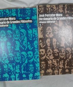 DICCIONARIO DE GRANDES FILOSOFOS de JOSE FERRATER MORA