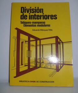 DIVISIÓN DE INTERIORES TABIQUES-MAMPARAS ELEMENTOS MODULARES de EDUARDO MÁRQUEZ TRILLA