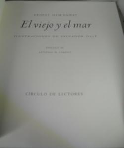 EL VIEJO Y EL MAR de ERNEST HEMINGWAY EL VIEJO Y EL MAR de ERNEST HEMINGWAY