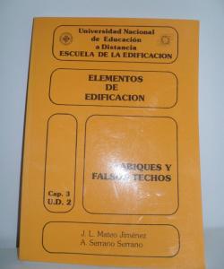 ELEMENTOS DE EDIFICACION TABIQUES Y FALSOS TECHOS CAP. 3 U.D.2 de MATEO - SERRANO