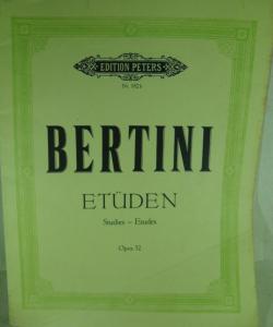 ETUDEN PARTITURA de HENRI BERTINI