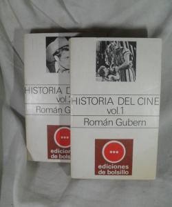 HISTORIA DEL CINE 2 VOLUMENES de ROMAN GUBERN
