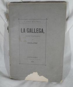 LA GALLEGA NAVE CAPITANA DE COLON de C GARCIA DE LA RIEGA LA GALLEGA NAVE CAPITANA DE COLON de C GARCIA DE LA RIEGA