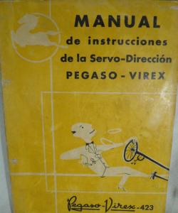 MANUAL DE INSTRUCCIONES DELA SERVO-DIRECCION PEGASO-VIREX 423 de VARIOS