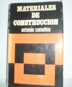 MATERIALES DE CONSTRUCCION de ANTONIO CAMUÑAS