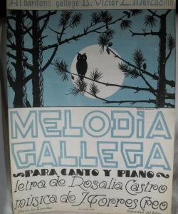 MELODIA GALLEGA de ROSALIA DE CASTRO