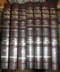 A NOSA TERRA (1907-1908)  (1918-1930) 7 TOMOS de VARIOS