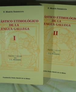 ONOMASTICO ETIMOLOGICO DE LA LENGUA GALLEGA DOS VOLUMENES de FRAY MARTIN SARMIENTO