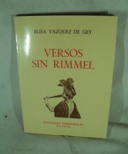 VRESOS SIN RIMMEL de ELISA VAZQUEZ DE GEY